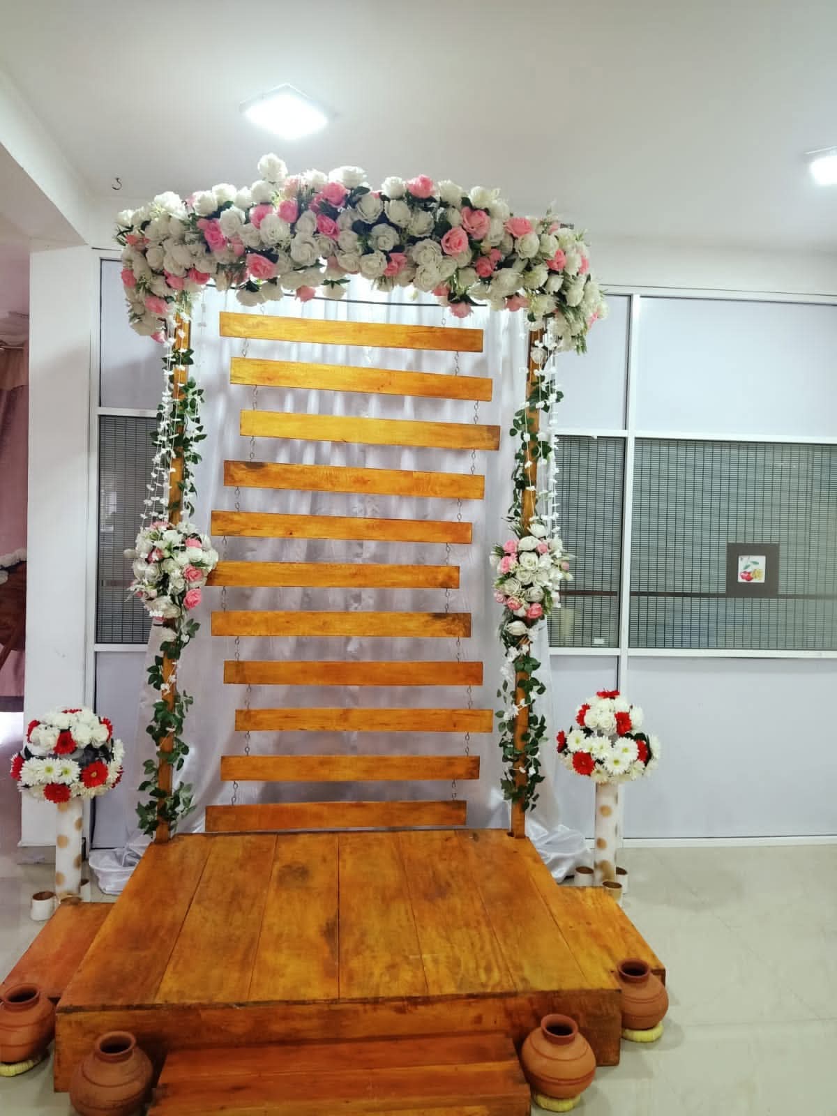 Decorated for a wedding